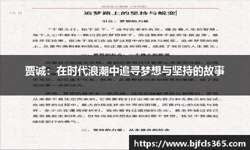 beats365贾诚：在时代浪潮中追寻梦想与坚持的故事